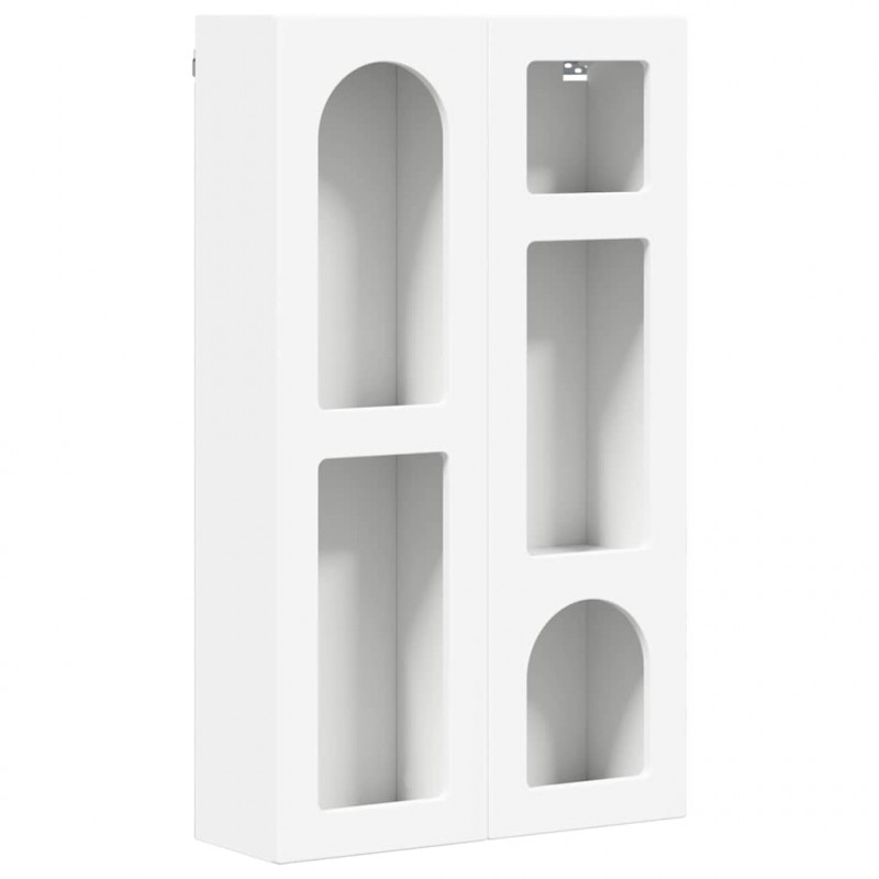 Szafka wisząca Biały 59 x 20 x 100 cm Materiał drewnopochodny