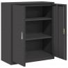 Szafka do przechowywania Czarny 90 x 40 x 105 cm Stal