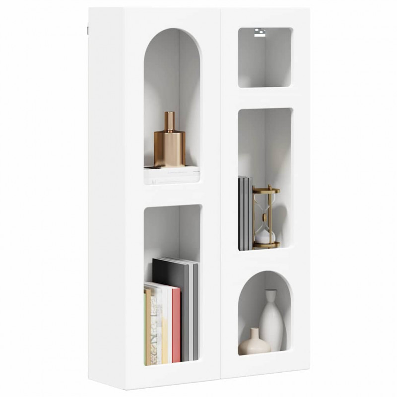 Szafka wisząca Biały 59 x 20 x 100 cm Materiał drewnopochodny