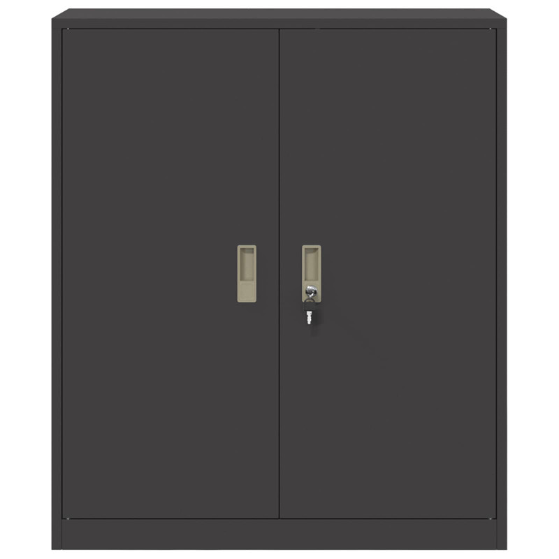 Szafka do przechowywania Czarny 90 x 40 x 105 cm Stal