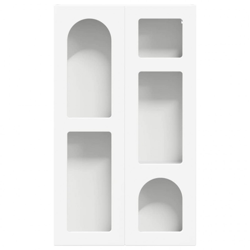 Szafka wisząca Biały 59 x 20 x 100 cm Materiał drewnopochodny