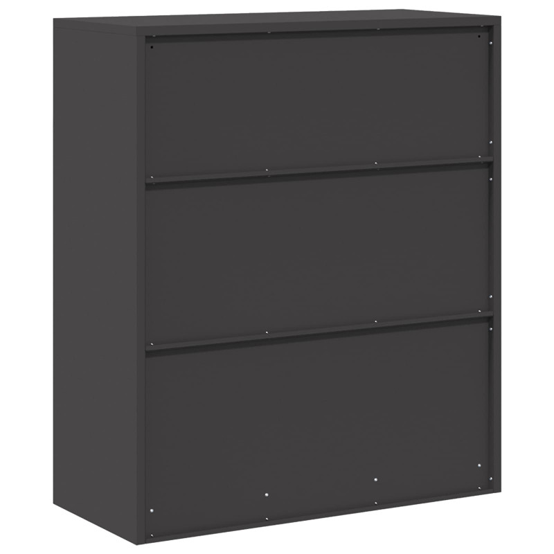 Szafka do przechowywania Czarny 90 x 40 x 105 cm Stal