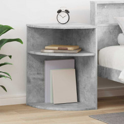 Stolik końcowy Betonowy szary 39,7 x 39,7 x 60 cm
