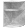 Stolik końcowy Betonowy szary 39,7 x 39,7 x 60 cm