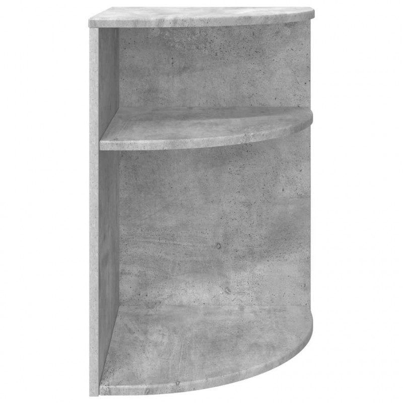 Stolik końcowy Betonowy szary 39,7 x 39,7 x 60 cm