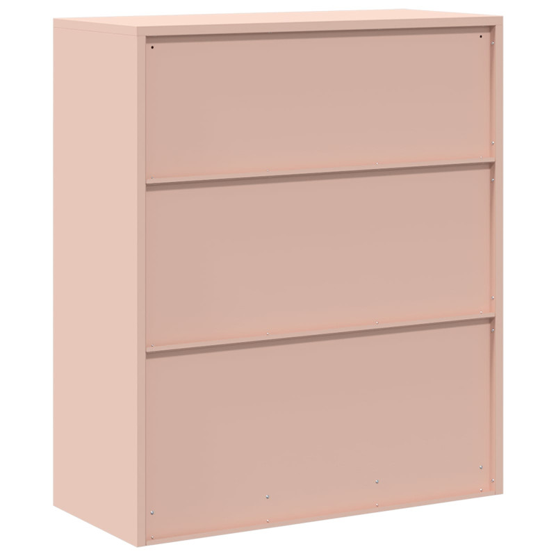 Szafka do przechowywania Różowy 90 x 40 x 105 cm Stal