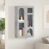 Szafka wisząca z półką Betonowy szary 59 x 20 x 100 cm