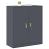Szafka do przechowywania Antracyt 90 x 40 x 105 cm Stal