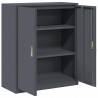 Szafka do przechowywania Antracyt 90 x 40 x 105 cm Stal
