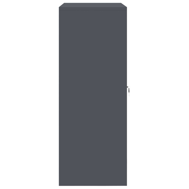 Szafka do przechowywania Antracyt 90 x 40 x 105 cm Stal