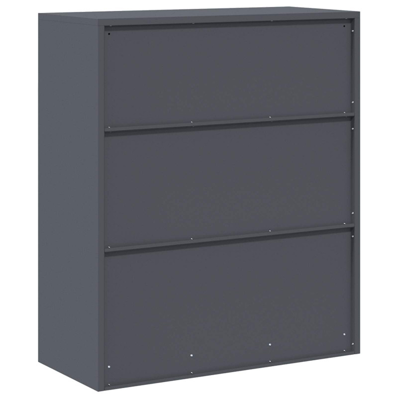 Szafka do przechowywania Antracyt 90 x 40 x 105 cm Stal