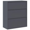 Szafka do przechowywania Antracyt 90 x 40 x 105 cm Stal