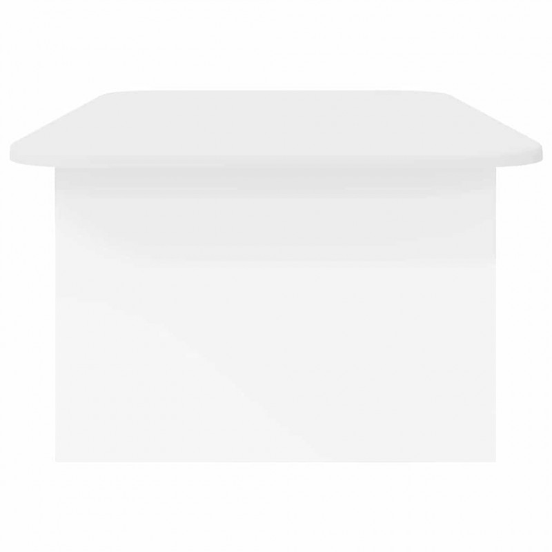 Stolik kawowy Biały 93 x 53 x 33 cm Materiał drewnopochodny