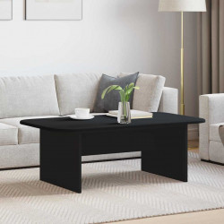 Stolik kawowy Czarny 93 x 53 x 33 cm Materiał drewnopochodny