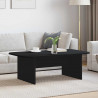 Stolik kawowy Czarny 93 x 53 x 33 cm Materiał drewnopochodny