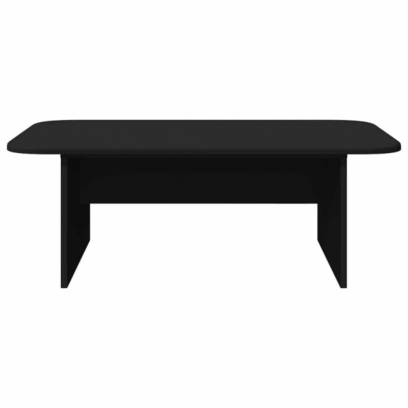 Stolik kawowy Czarny 93 x 53 x 33 cm Materiał drewnopochodny