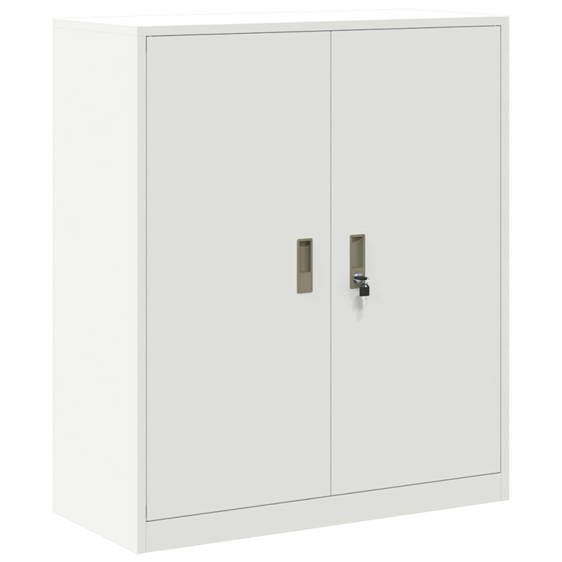 Szafka do przechowywania Biały 90 x 40 x 105 cm Stal