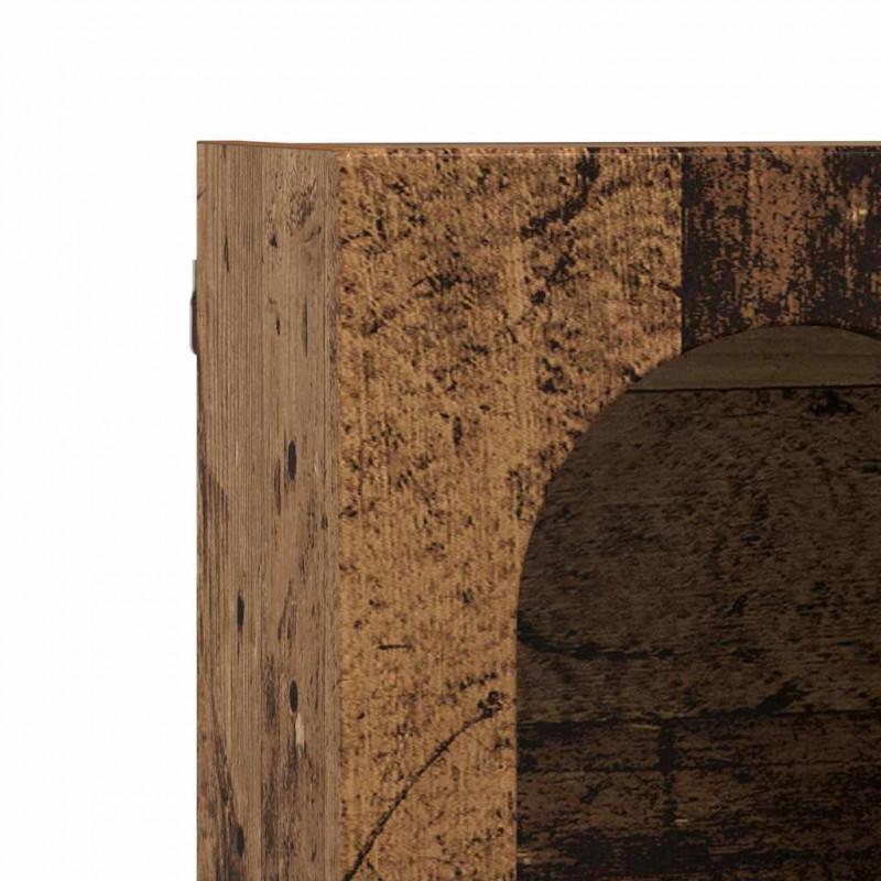 Szafka wisząca z półką Stare drewno 59 x 20 x 100 cm