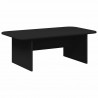 Stolik kawowy Czarny 93 x 53 x 33 cm Materiał drewnopochodny