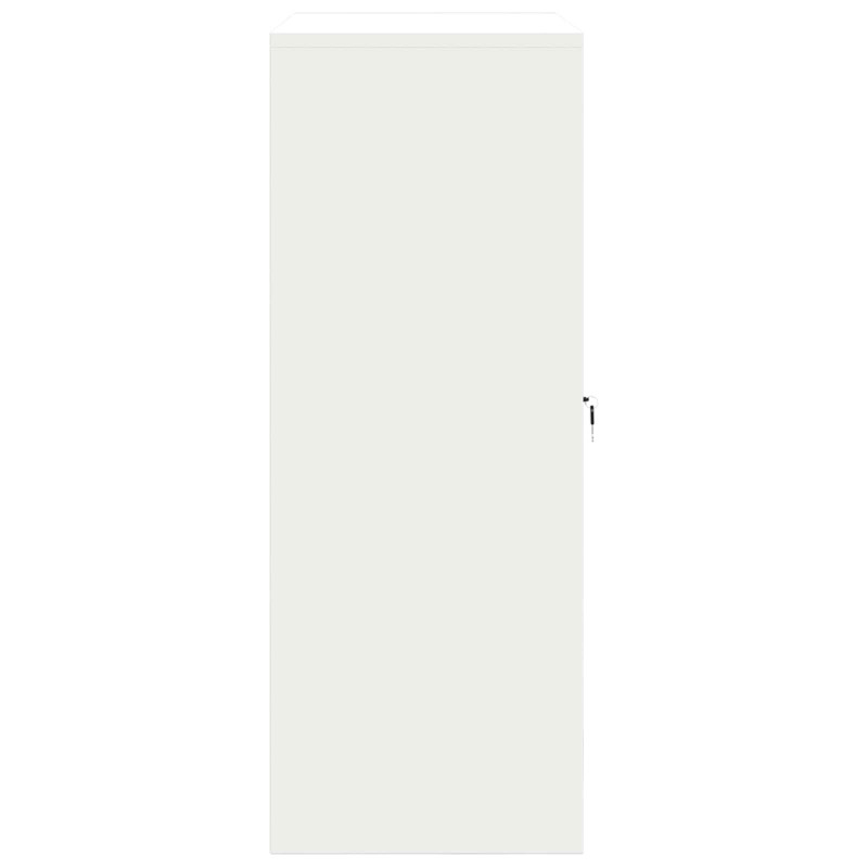 Szafka do przechowywania Biały 90 x 40 x 105 cm Stal