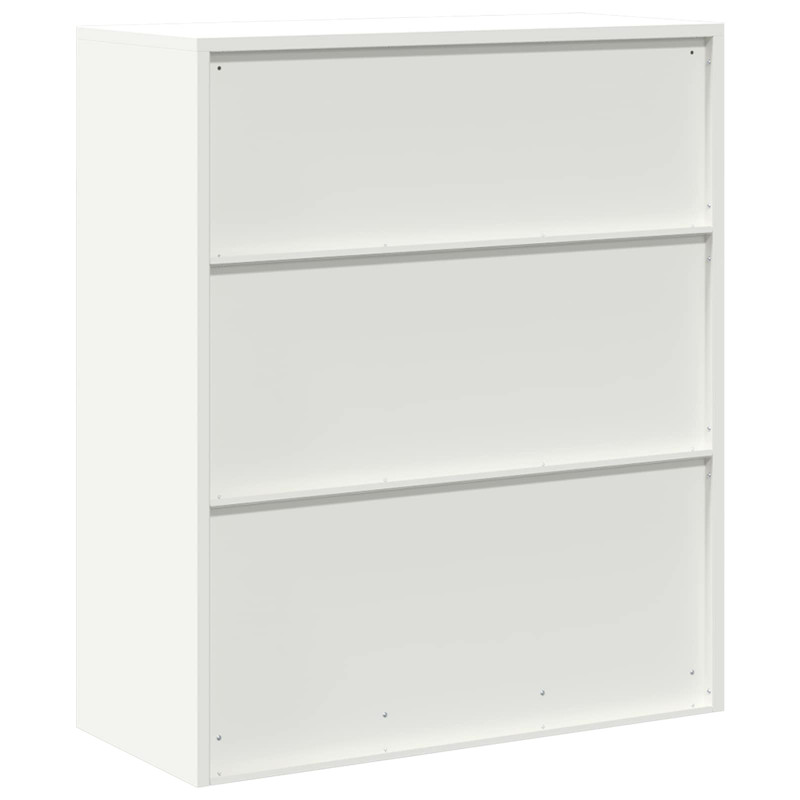 Szafka do przechowywania Biały 90 x 40 x 105 cm Stal