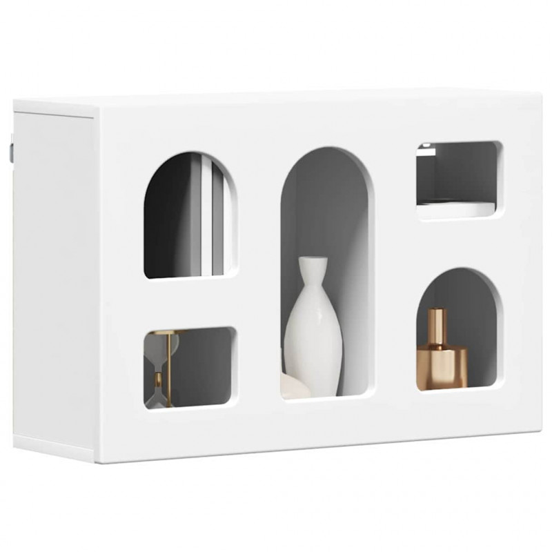 Szafka wisząca Biały 60 x 20 x 40 cm Materiał drewnopochodny