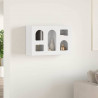 Szafka wisząca Biały 60 x 20 x 40 cm Materiał drewnopochodny