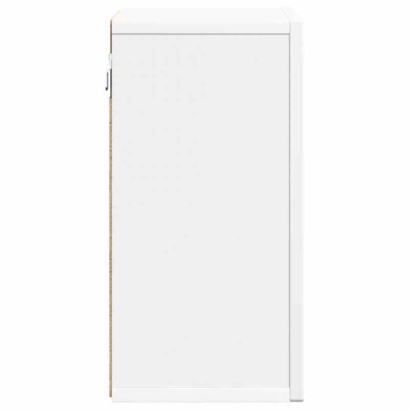 Szafka wisząca Biały 60 x 20 x 40 cm Materiał drewnopochodny