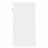 Szafka wisząca Biały 60 x 20 x 40 cm Materiał drewnopochodny