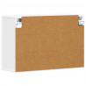 Szafka wisząca Biały 60 x 20 x 40 cm Materiał drewnopochodny