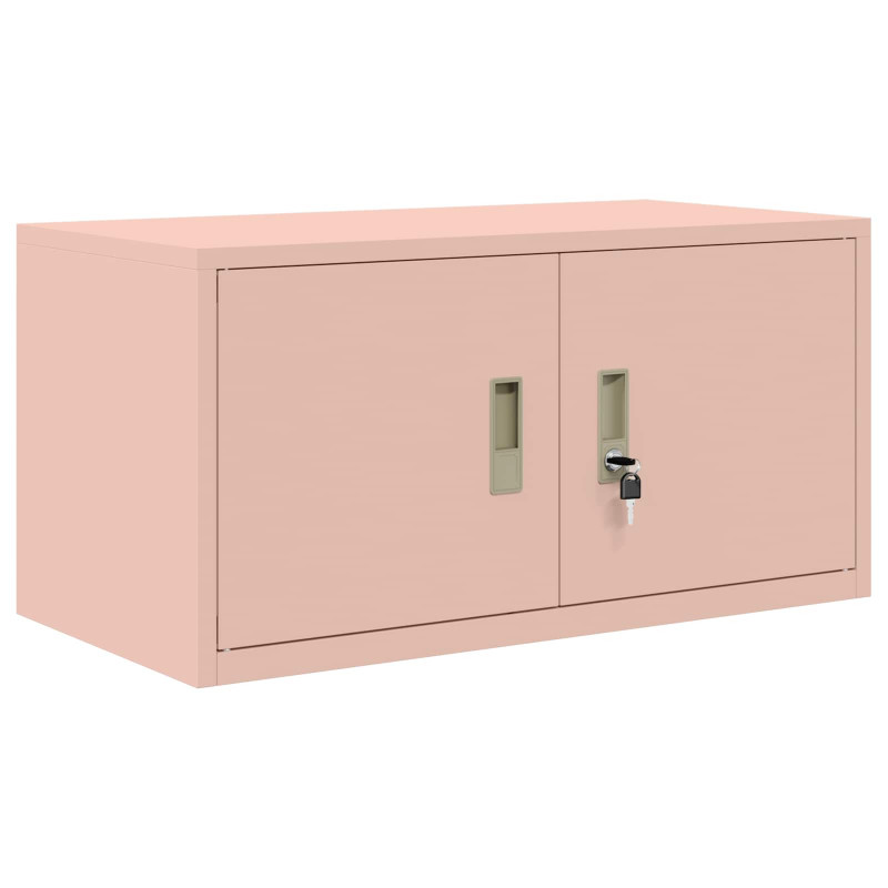 Szafka do przechowywania Różowy 80 x 40 x 40 cm Stal