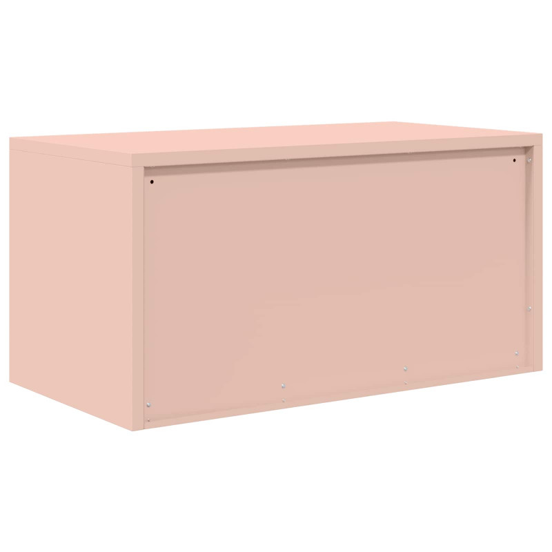 Szafka do przechowywania Różowy 80 x 40 x 40 cm Stal