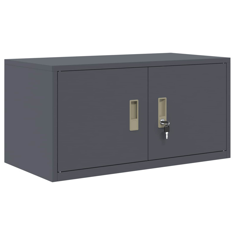 Szafka do przechowywania Antracyt 80 x 40 x 40 cm Stal