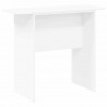 Konsola Biały 93 x 40 x 75 cm Materiał drewnopochodny