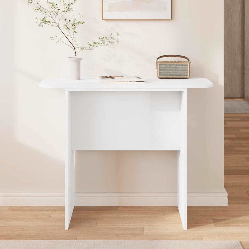 Konsola Biały 93 x 40 x 75 cm Materiał drewnopochodny