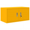 Szafka do przechowywania Musztardowy Żółty 80 x 40 x 40 cm Stal