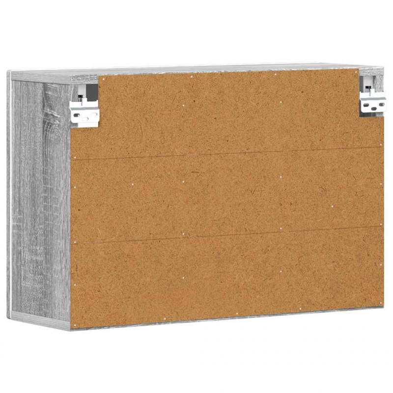 Szafka wisząca z półką Szary Sonoma 60 x 20 x 40 cm