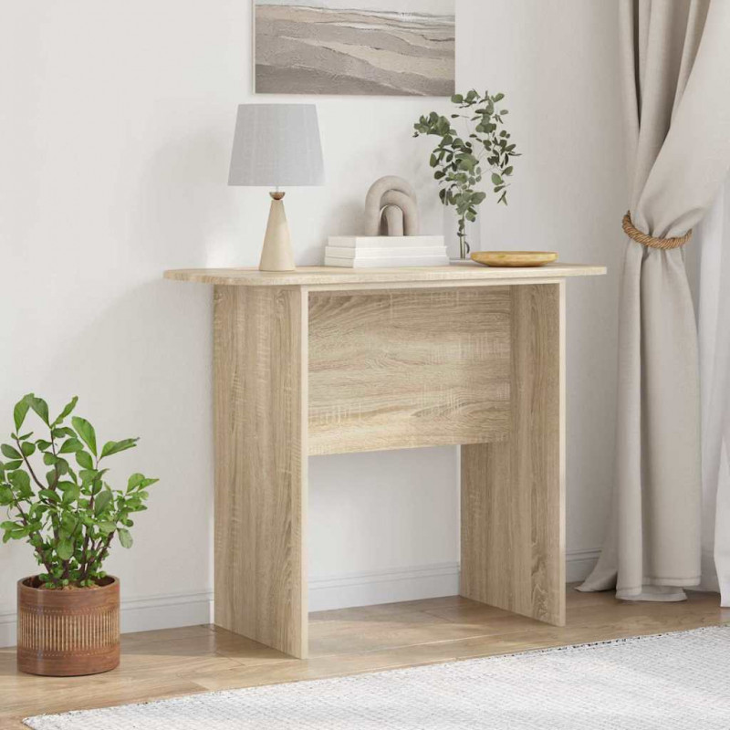 Konsola Dąb Sonoma 93 x 40 x 75 cm Materiał drewnopochodny