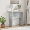Konsola Betonowy szary 93 x 40 x 75 cm Materiał drewnopochodny