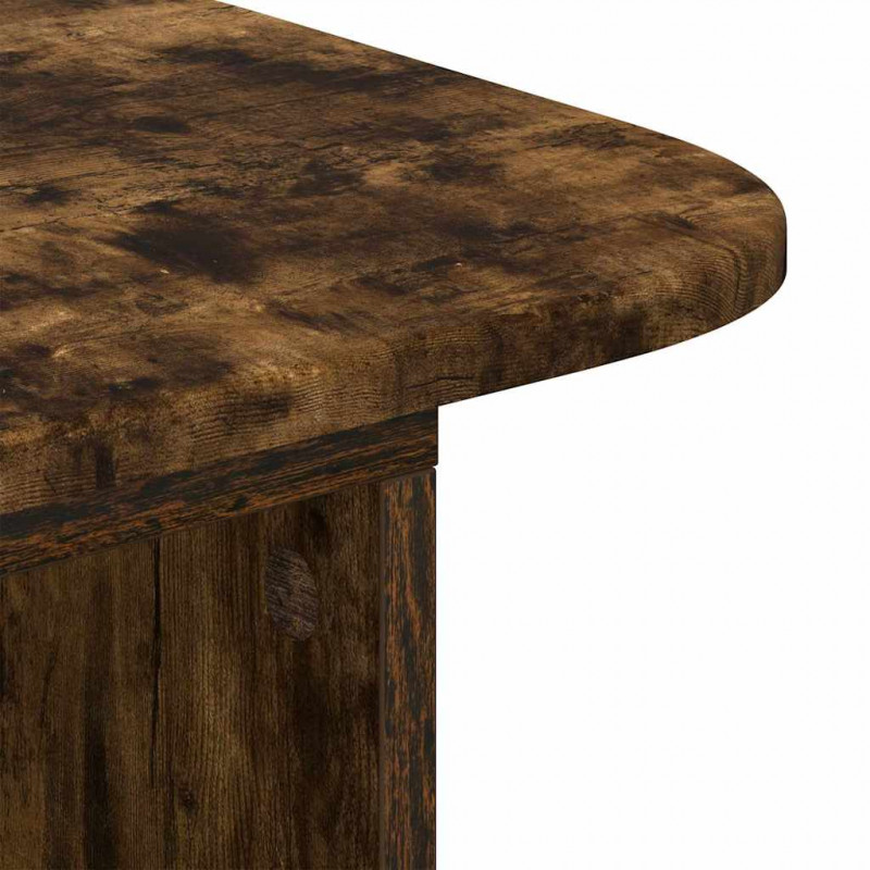 Konsola Dąb wędzony 93 x 40 x 75 cm Materiał drewnopochodny