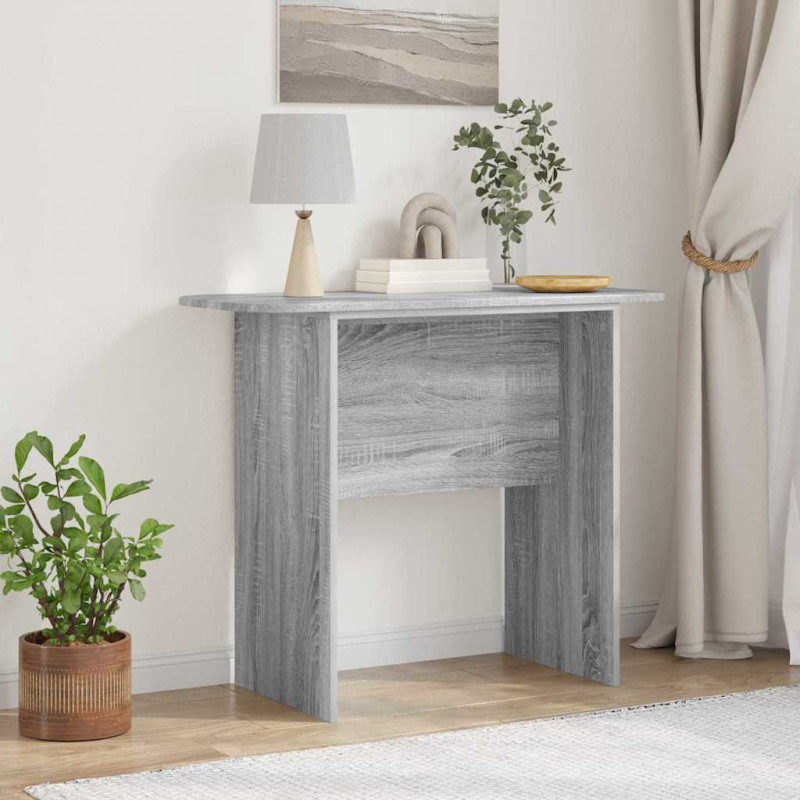 Konsola Szary Sonoma 93 x 40 x 75 cm Materiał drewnopochodny