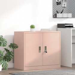 Szafka do przechowywania Różowy 80 x 40 x 70 cm Stal