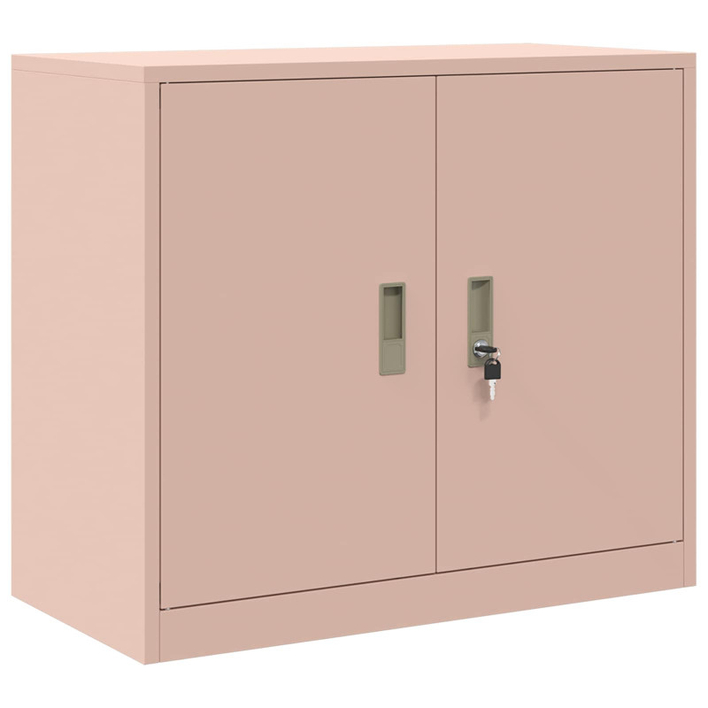 Szafka do przechowywania Różowy 80 x 40 x 70 cm Stal