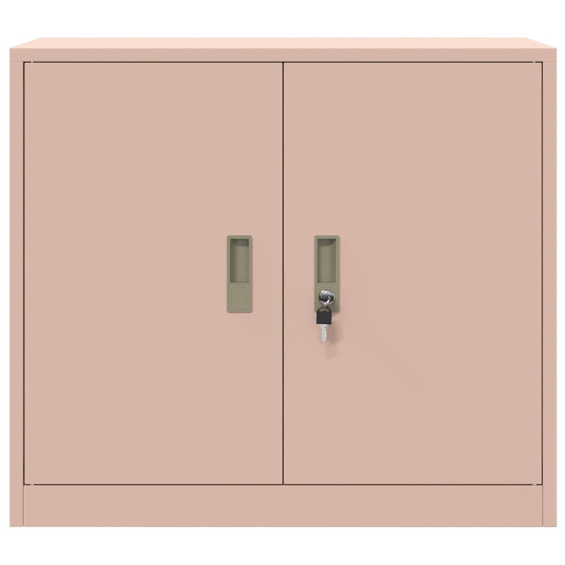 Szafka do przechowywania Różowy 80 x 40 x 70 cm Stal