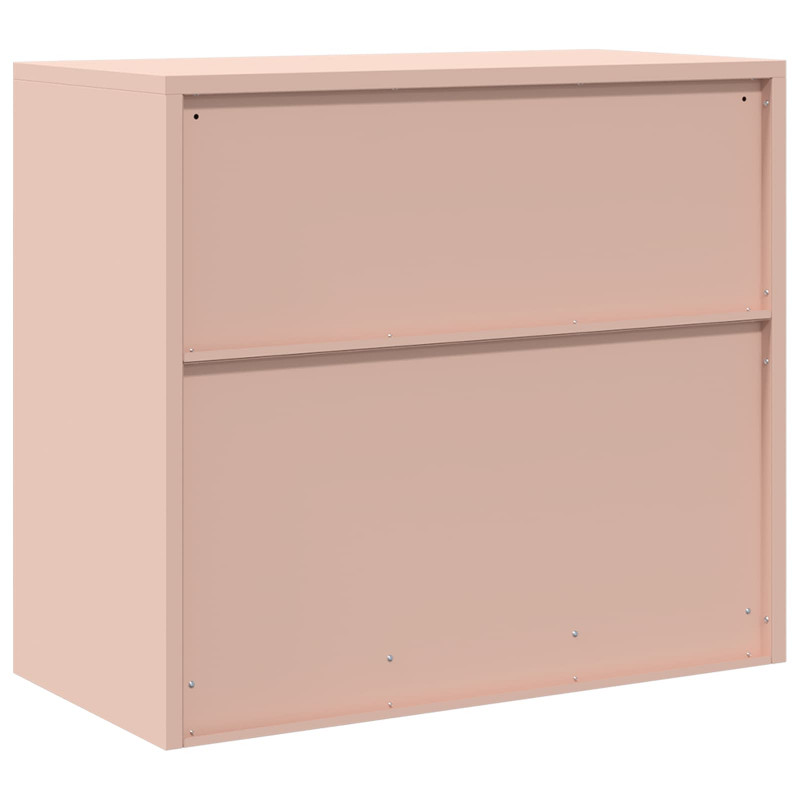 Szafka do przechowywania Różowy 80 x 40 x 70 cm Stal