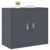 Szafka do przechowywania Antracyt 80 x 40 x 70 cm Stal