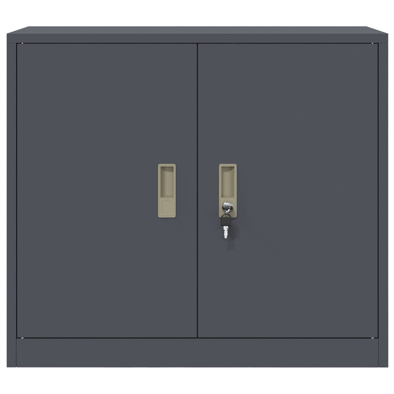 Szafka do przechowywania Antracyt 80 x 40 x 70 cm Stal