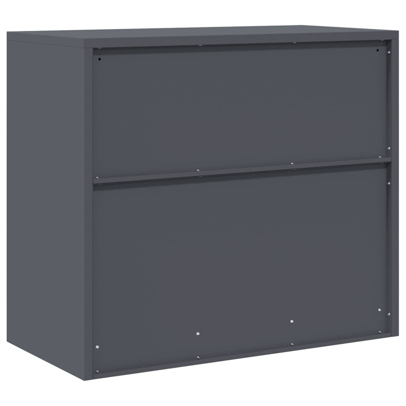 Szafka do przechowywania Antracyt 80 x 40 x 70 cm Stal