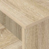 Konsola Dąb Sonoma 91,5 x 35 x 38,5 cm Materiał drewnopochodny