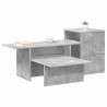 Konsola Betonowy szary 91,5 x 35 x 38,5 cm